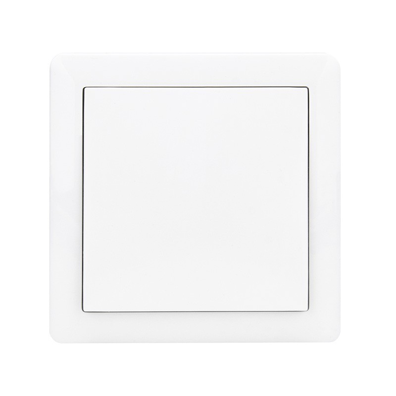 Solight vypínač Slim č.7 křížový, bílý
